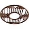 Ekena Millwork Empire Architectural Grade PVC Pierced Ceiling Medallion, Copper, 22"OD x 8"ID x 3/4"P CMPP22EPSCO - alternate 2